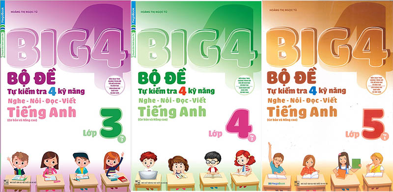 Bộ sách điện tử Big 4 lớp 3,4,5