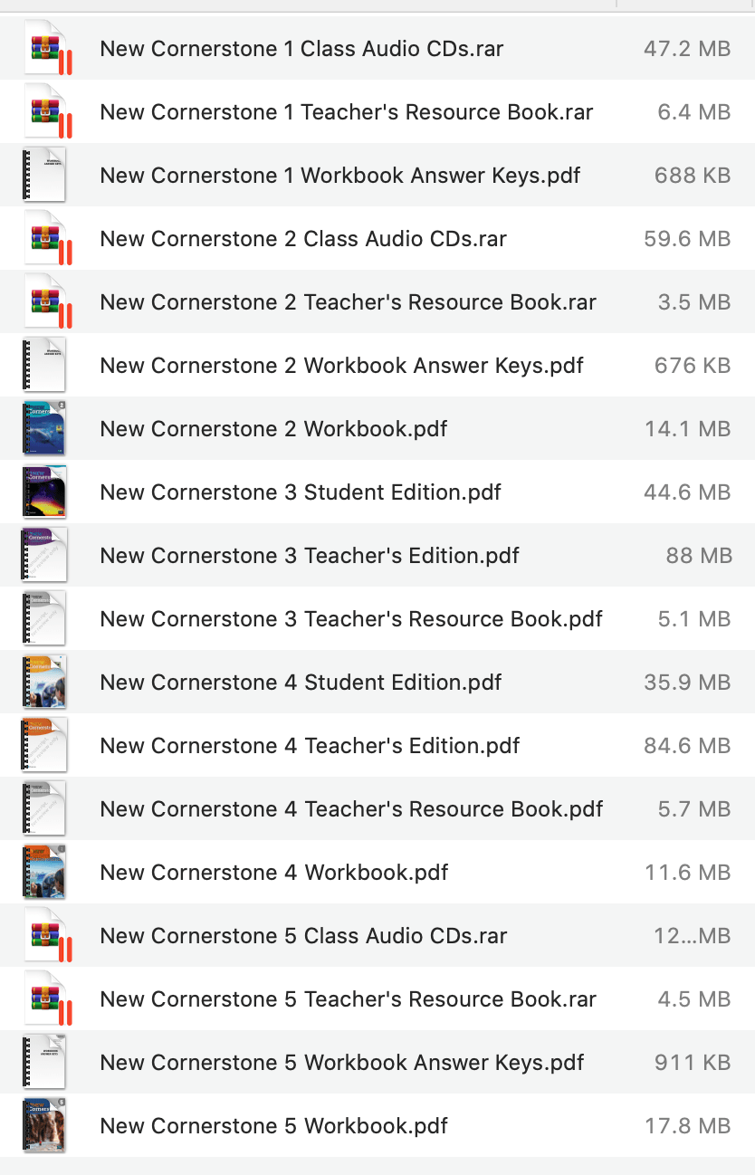 Download ebook New Cornerstone Pdf Audio Full Level