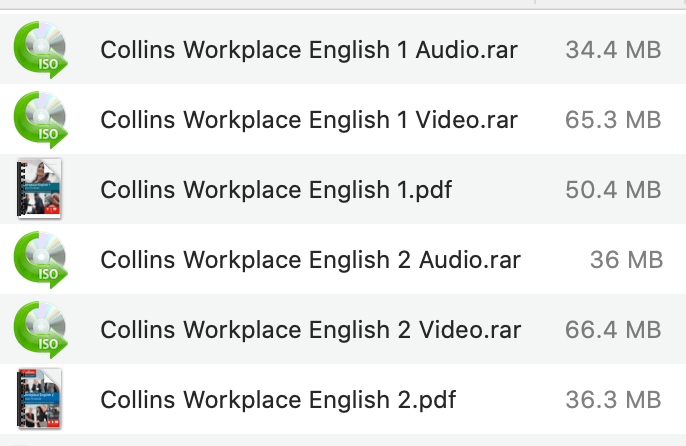 Collins English for Work Workplace English (2 Levels) Pdf DVD full