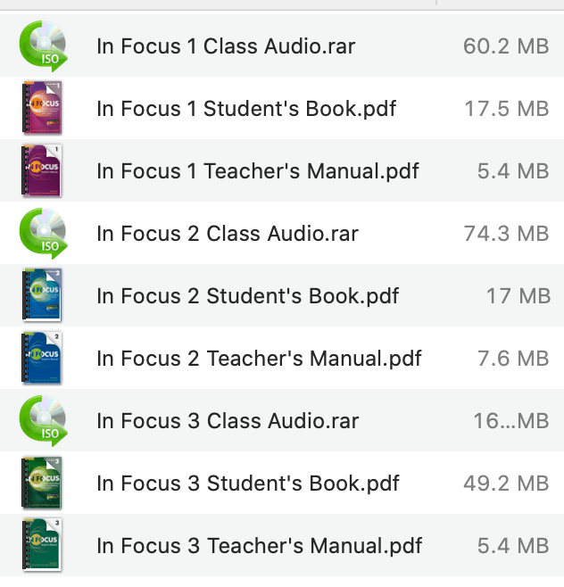 Download Ebook Cambridge In Focus (3 Levels) Pdf Audio