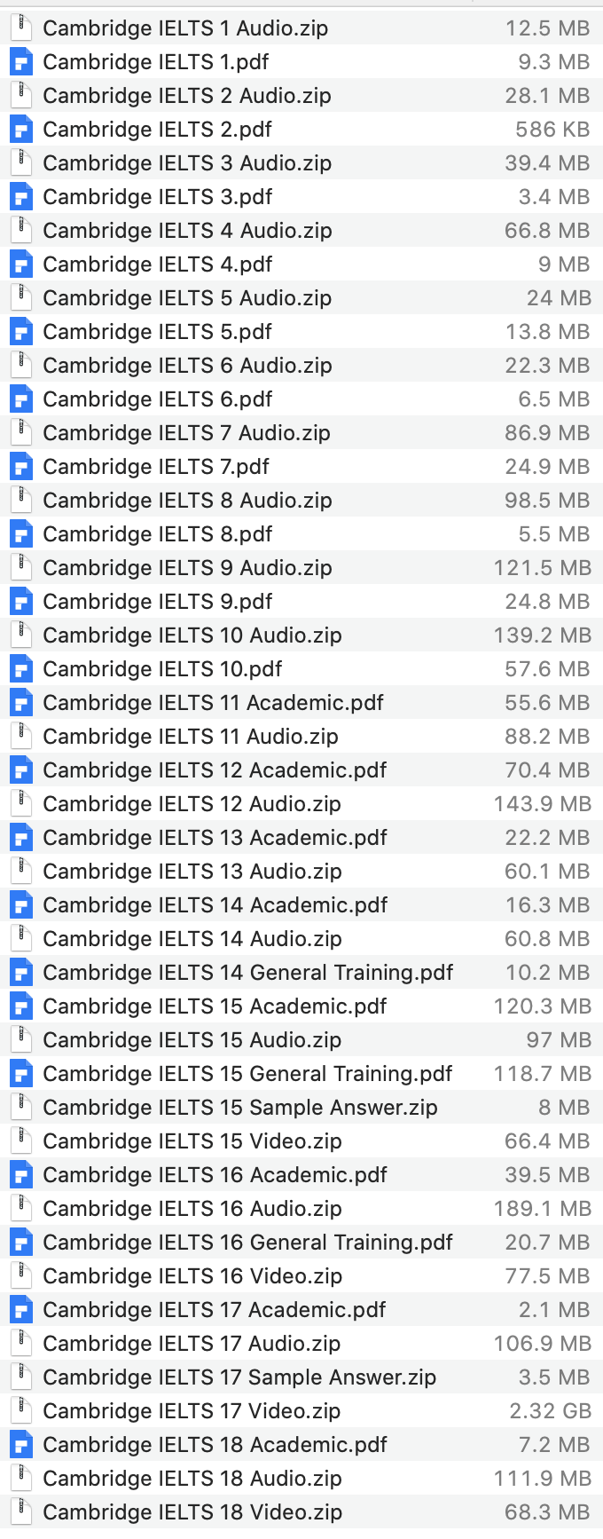 Download Cambridge IELTS 1 - 18 Pdf Audio 2023 with Answer Keys