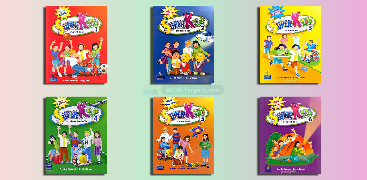 Download Ebook Pearson SuperKids New Edition (6 Levels) pdf Audio