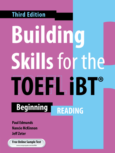 Building Skills for the TOEFL iBT 3rd Edition - Reading