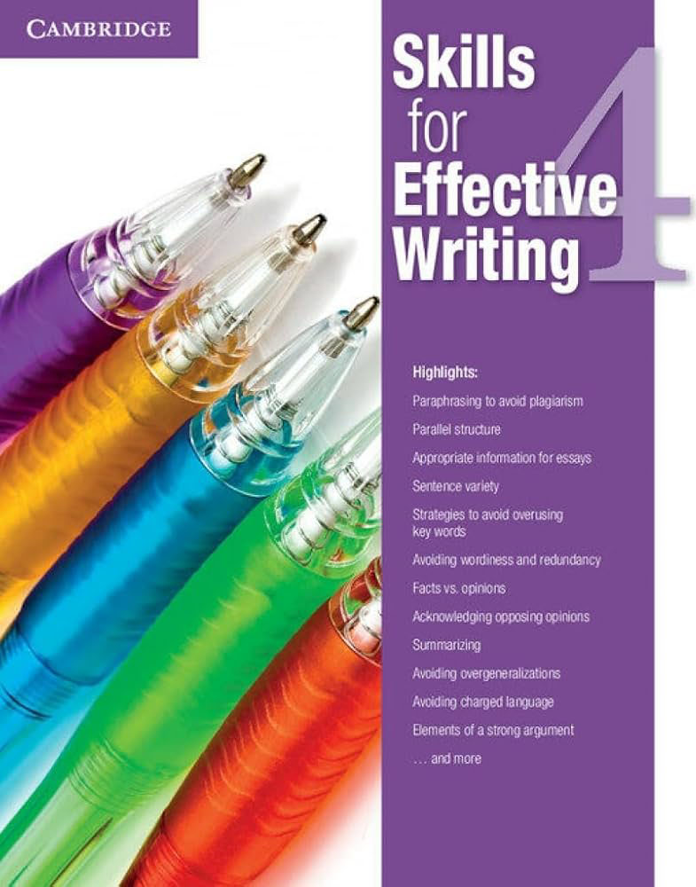Skills for Effective Writing 4 Student's Book